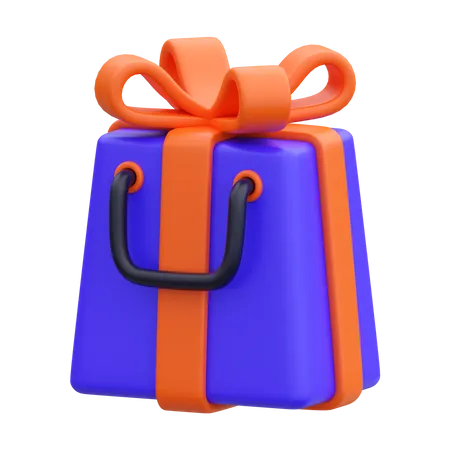 Gift Bag  3D Icon