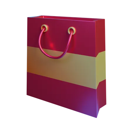 Gift bag  3D Illustration