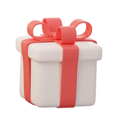 3 D Gift Box Christmas Decorative Elements 3D Icon