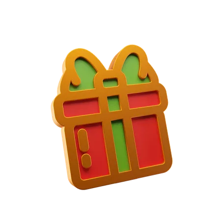 Gift Box 3 D Icon 3D Icon
