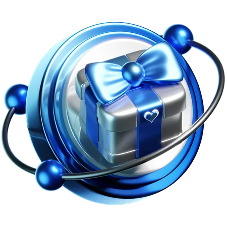 Represents Special Gifts Or Attractive Packaging For Presents And Similar Items 3D Icon