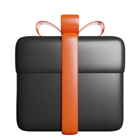 Gift Box Package 3D Icon