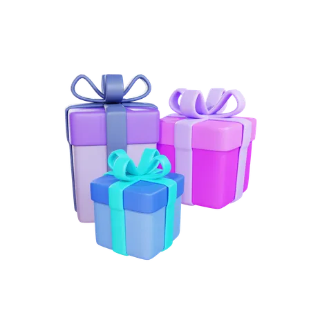 3 D Render Gift Box 3D Icon