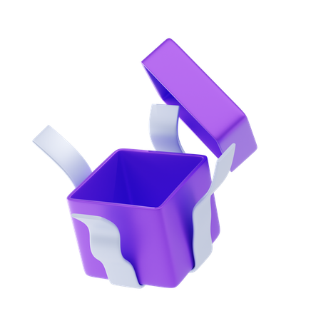 ギフト用の箱  3D Icon