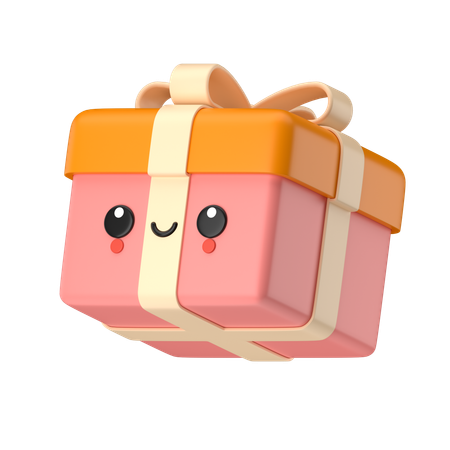 ギフト用の箱  3D Icon