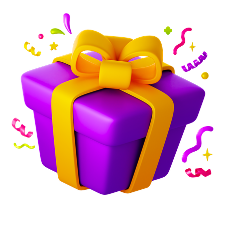 Gift Box  3D Icon