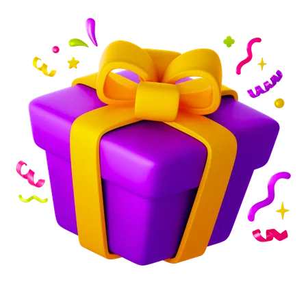 Gift Box  3D Icon