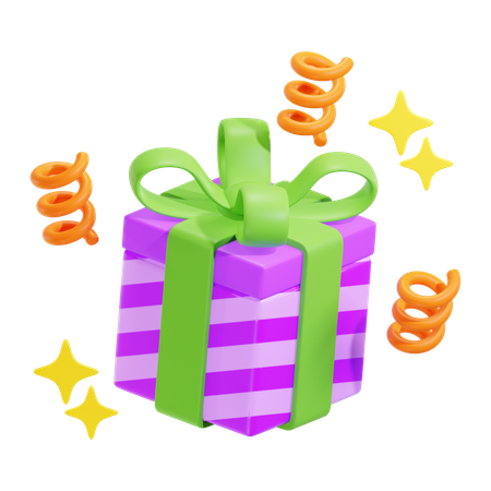 Gift Box  3D Icon