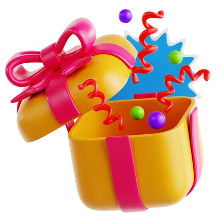 Gift Box  3D Icon