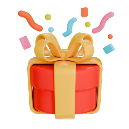 Gift Box  3D Icon
