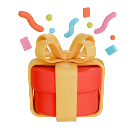 Gift Box  3D Icon