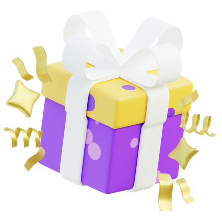 Gift Box  3Dアイコン