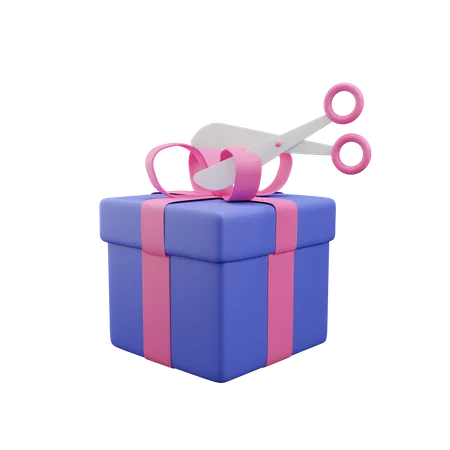 Gift Box  3D Illustration