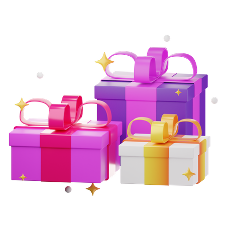 Gift Box  3D Illustration