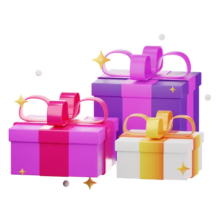 Gift Box  3D Illustration