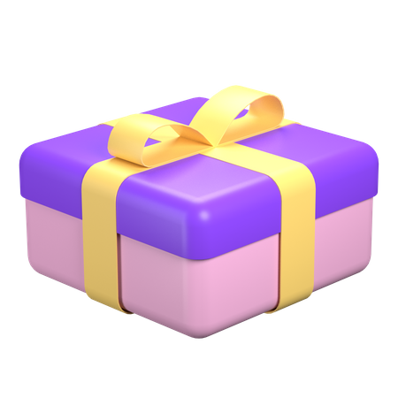 Gift Box  3D Illustration