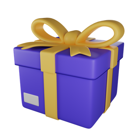 Gift Box  3D Illustration