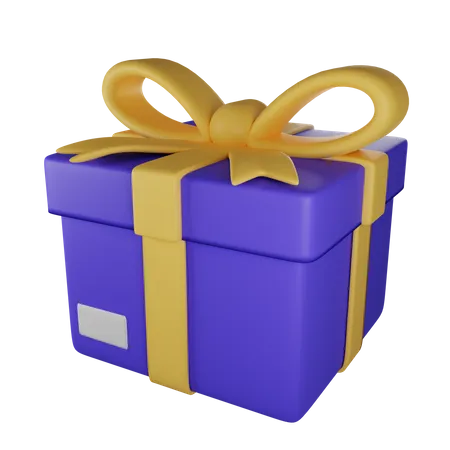 Gift Box  3D Illustration