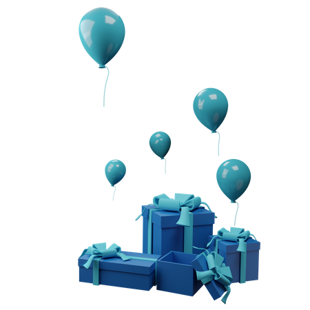 Gift Box  3D Illustration