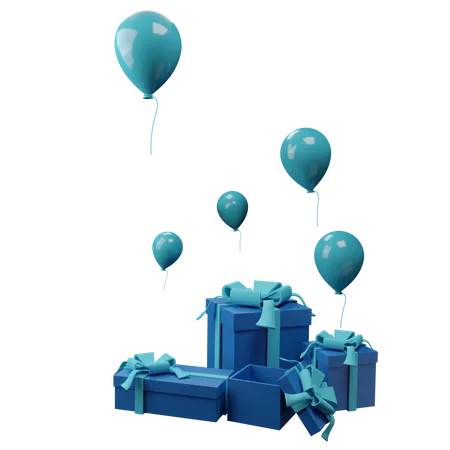 Gift Box  3D Illustration