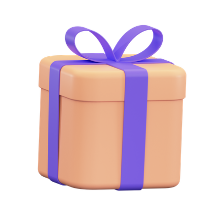 Gift Box  3D Illustration