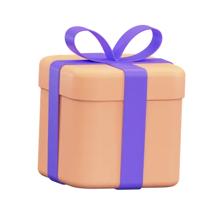 Gift Box  3D Illustration