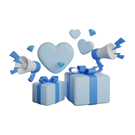 Gift Box  3D Illustration