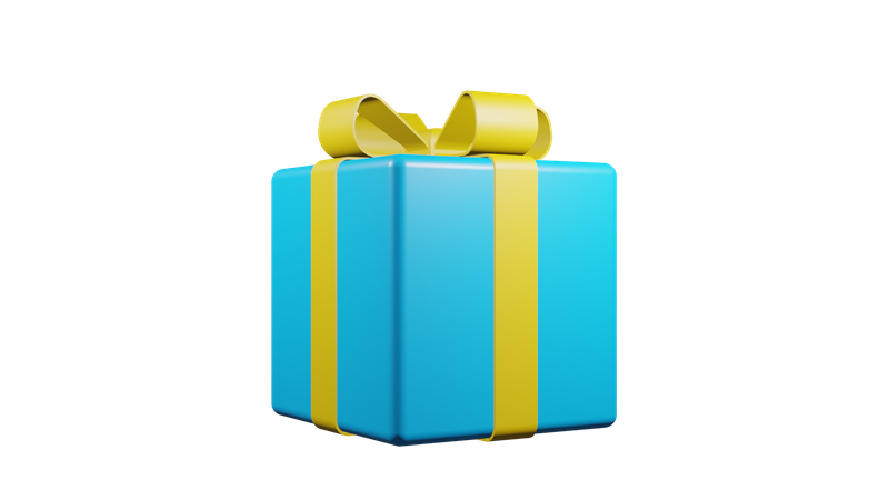 Gift Box  3D Illustration