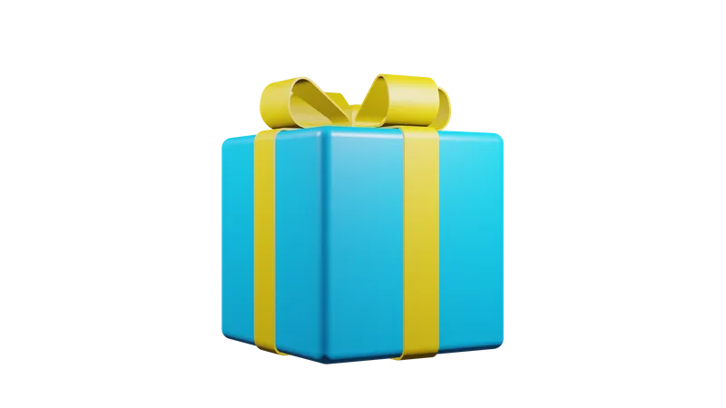 Gift Box  3D Illustration