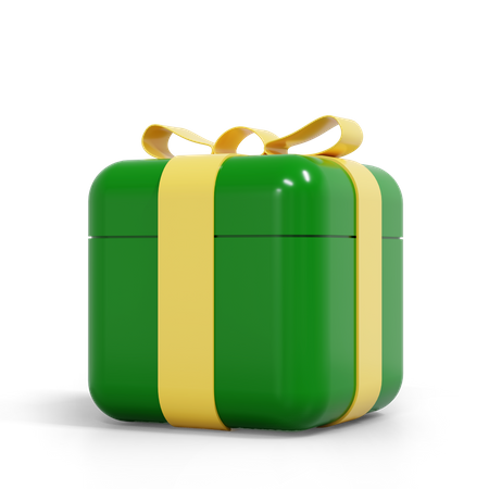 Gift Box 3D Illustration