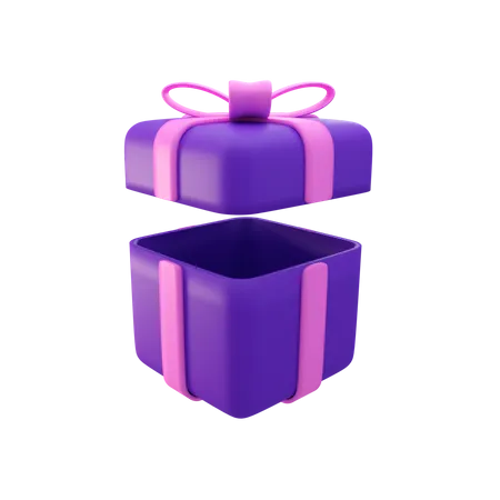 Gift Box  3D Illustration