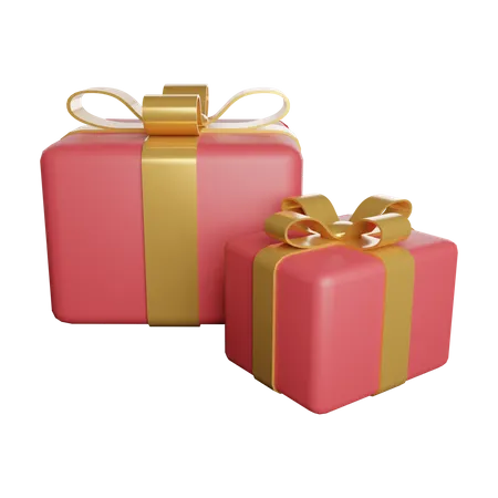 Gift Box Surprise 3D Illustration