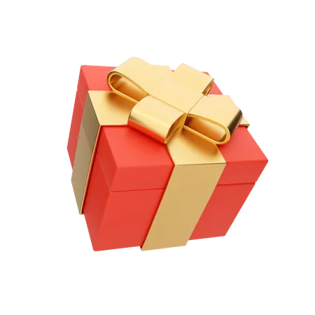 3 D Icon Gift Box 3D Illustration