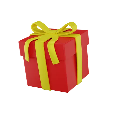 Gift Box 3D Icon