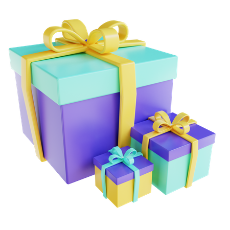 Gift Box 3D Icon