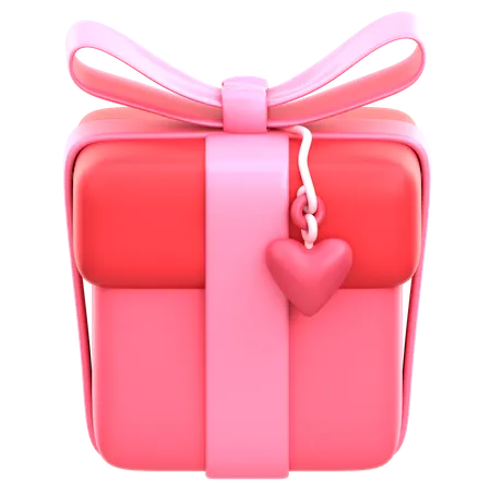 Lovely Valentines Day 3 D Icon Set About Valentine Gift Box 3D Icon