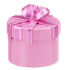 Gift Box Christmas pink