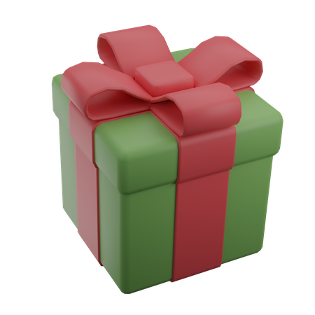 Gift box closed  3D Icon