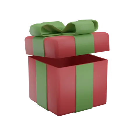 Gift box open  3D Icon