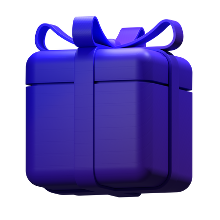 Gift Box Shape  3D Illustration