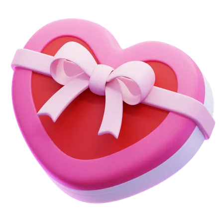 Gift Box With Ribbon  3D Icon