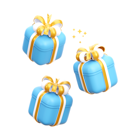Gift Boxes  3D Icon
