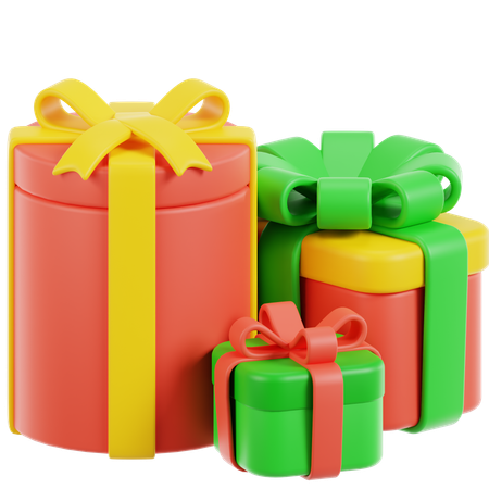 Gift Boxes  3D Icon