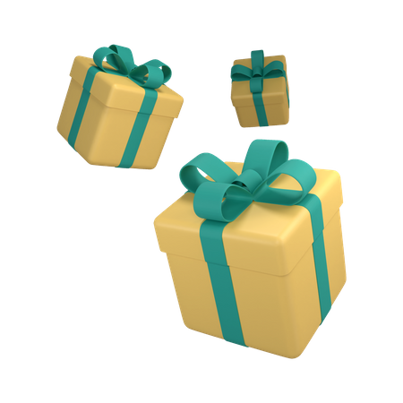 Gift Boxes  3D Icon