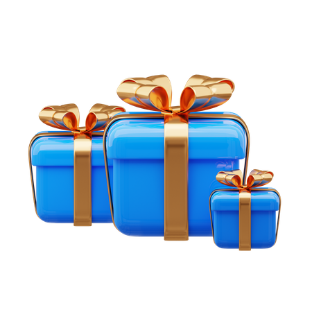 Gift Boxes  3D Icon