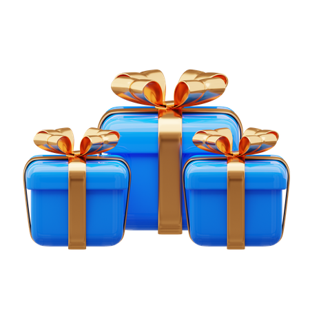 Gift Boxes  3D Icon