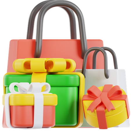 Gift Boxes  3D Icon