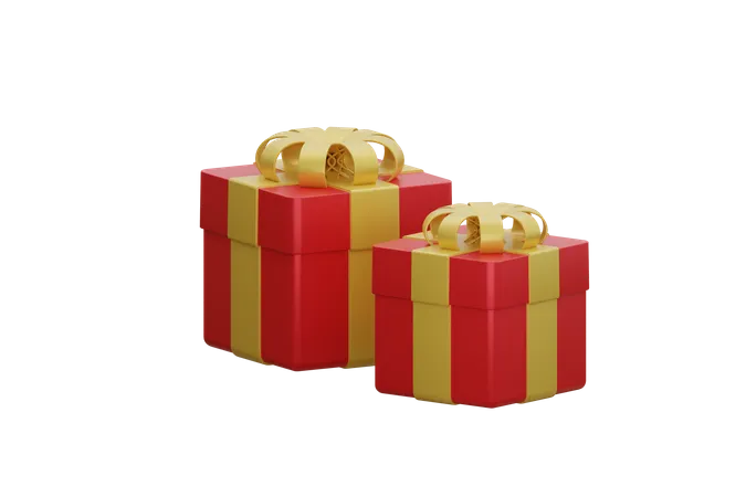 Gift Boxes  3D Icon