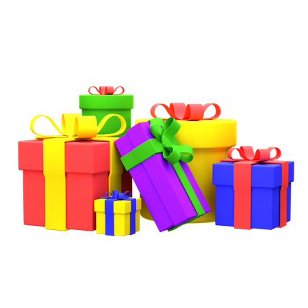 Gift Boxes  3D Icon