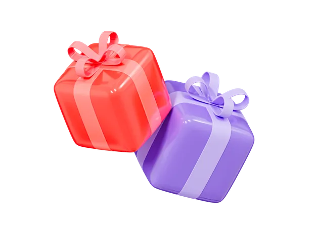 Gift Boxes  3D Icon